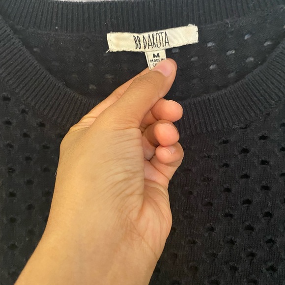 ✨ SOLD ✨ BB Dakota - Marigold Sweater Dress - Picture 3 of 7